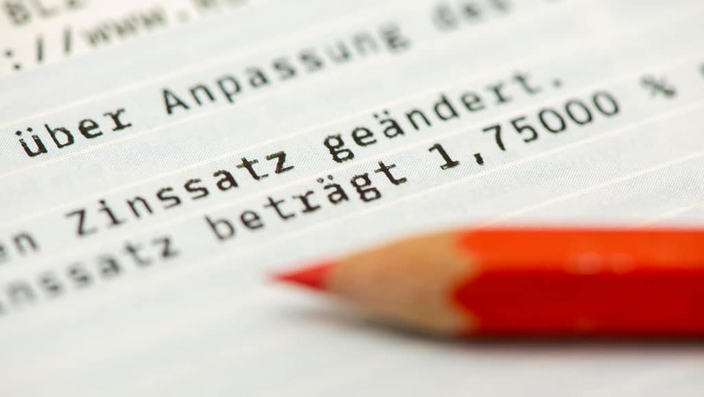 Aktuelles - Zinswende - der ideale Zeitpunkt für einen Ratenkredit