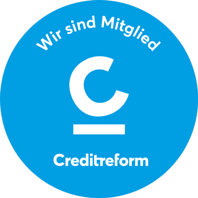 Creditreform Logo - Wir sind Mitglied
